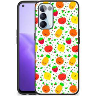 👉 Coverhoes OPPO Reno5 5G | Find X3 Lite Back Cover Hoesje Fruits 8720632323989