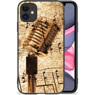 👉 Bladmuziek silicone IPhone 11 Back Case 8720632415257