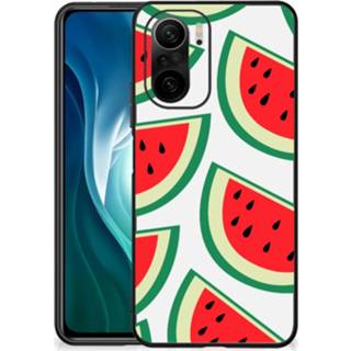 Coverhoes Poco F3 | Xiaomi Mi 11i Back Cover Hoesje Watermelons 8720632176882