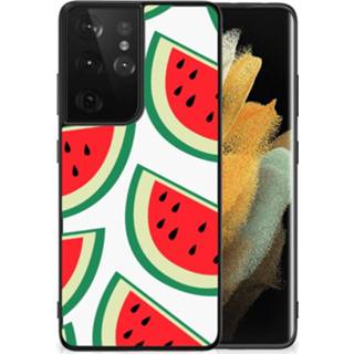 👉 Coverhoes Samsung Galaxy S21 Ultra Back Cover Hoesje Watermelons 8720632393210