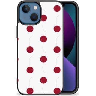 👉 Coverhoes Apple iPhone 13 Back Cover Hoesje Cherries 8720632171047