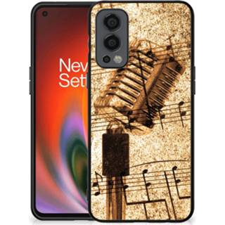 👉 Bladmuziek silicone OnePlus Nord 2 Back Case 8720632135377