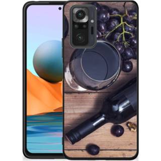 👉 Coverhoes Xiaomi Redmi Note 10 Pro Back Cover Hoesje Wijn 8720632321770