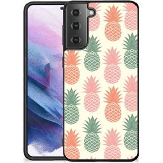 👉 Coverhoes Samsung Galaxy S21 Plus Back Cover Hoesje Ananas 8720632087980