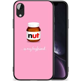 👉 Coverhoes jongens Apple iPhone XR Back Cover Hoesje Nut Boyfriend 8720632468697