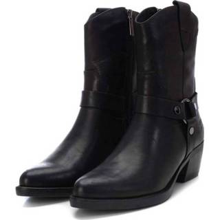 Cowboylaars vrouwen damesschoenen zwart Carmela Cowboy laarsje piel negro 67386 8434739980098 8434739980104