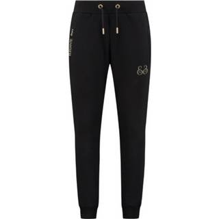 👉 Joggingbroek l male zwart mannen goud New Republic Elegante heren gold e3 track - 8720086192247
