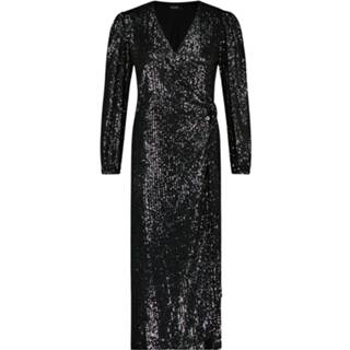 👉 Jurk antraciet polyester jurken vrouwen zwart Ibana Mojito 8720021287892 8720021287878 8720021287885