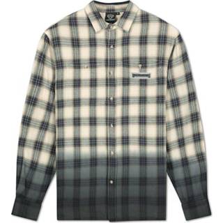 Zwart carbon zijde l overhemden male beige Black Bananas flannel 8720587512209 8720587512179 8720587512193