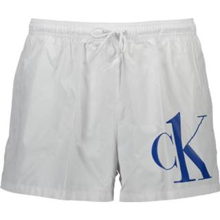 👉 Zwembroek polyester l male wit Calvin Klein Km0km00678 8719854031383