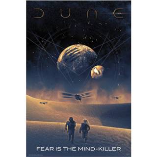 👉 Poster unisex Hoofdmateriaa Papier meerkleurig Dune - Fear is the Mind-Killer 3665361053132