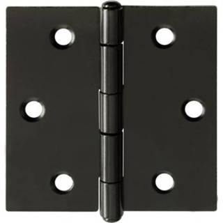 👉 Scharnier zwart 50x50mm 2 stuks 8711613882281