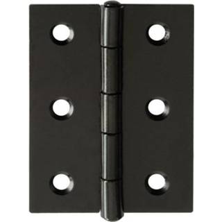 👉 Scharnier zwart 60x46mm 2 stuks 8711613882274
