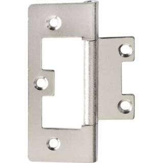 👉 Louvredeurscharnier 63mm vernikkeld 4 stuks 8711613876341