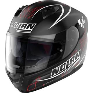 👉 Zwart m active Nolan N60-6 Moto Gp 31 Flat Black 8030635051414