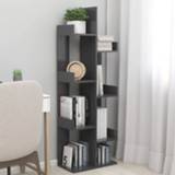 👉 Boekenkast grijs active 48x25,5x140 cm spaanplaat 8720286645918