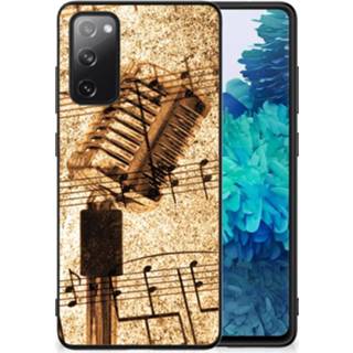 👉 Bladmuziek silicone Samsung Galaxy S20 FE Back Case 8720632613233