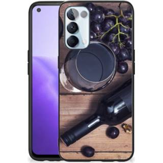 Coverhoes OPPO Reno5 5G | Find X3 Lite Back Cover Hoesje Wijn 8720632706928