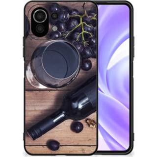 👉 Coverhoes Xiaomi 11 Lite 5G NE | Mi Back Cover Hoesje Wijn 8720632574428