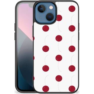 👉 Coverhoes Apple iPhone 13 mini Back Cover Hoesje Cherries 8720632640178