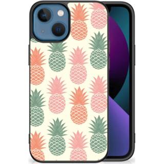 👉 Coverhoes Apple iPhone 13 Back Cover Hoesje Ananas 8720632828668