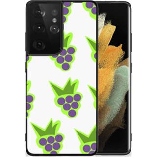 👉 Coverhoes Samsung Galaxy S21 Ultra Back Cover Hoesje Druiven 8720632959010