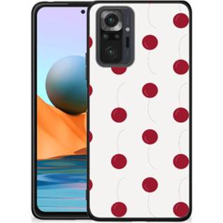 👉 Coverhoes Xiaomi Redmi Note 10 Pro Back Cover Hoesje Cherries 8720632922373