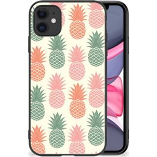 👉 Coverhoes IPhone 11 Back Cover Hoesje Ananas 8720632848925