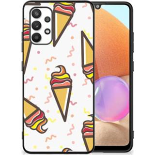 👉 Coverhoes Samsung Galaxy A32 4G | 5G Enterprise Editie Back Cover Hoesje Icecream 8720632849953