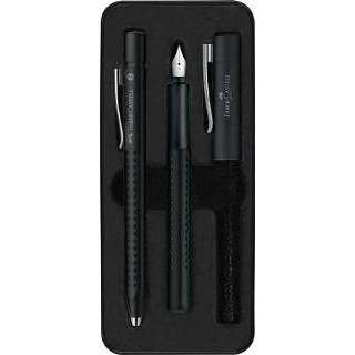 👉 Balpen zwart One Size Color-GeenKleur en Vulpen Faber-Castell Grip 2011 in giftbox 4005401409830