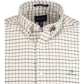 👉 M print overhemden male katoen Gant D1. reg beefy oxford check bd 3005470/604 7325706336868 7325706336875