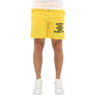 👉 XS broeken male geel Helmut Lang Impress 883389800894