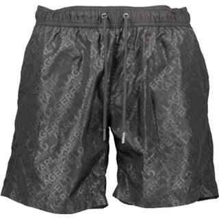 👉 Zwembroek polyester s mannen male zwart Karl Lagerfeld Kl21mbm11 8052283338327 8052283338358
