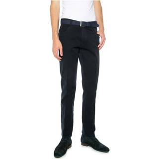 👉 Blauw broeken male men Meyer Broek donkerblauw