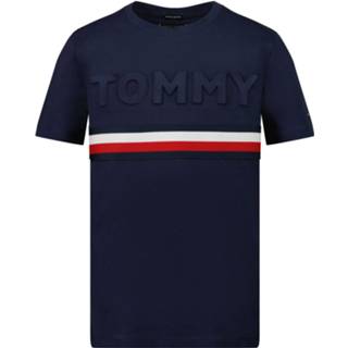 👉 Shirt male blauw kinderen Tommy Hilfiger Kinder t-shirt 2016602125407