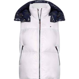 👉 Bodywarmer polyester l vrouwen wit Tommy Hilfiger 8720115825672