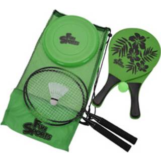👉 Groen Buitenspeelset Sport