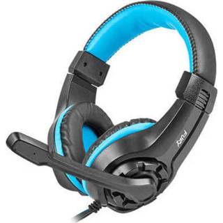 Headset zwart blauw FURY Wildcat Hoofdband Zwart, 5901969405941