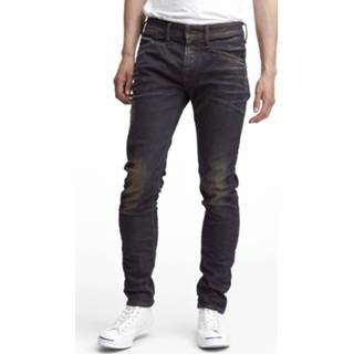 👉 Spijkerbroek polyester mannen male blauw Denham Bolder jeans 8720199280671