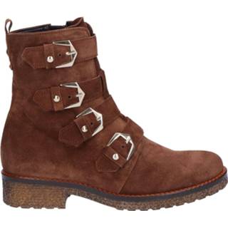 👉 Veterboots leer damesschoenen vrouwen zwart Mjus Veterboot 8056728333199