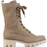 👉 Enkellaarzen leer vrouwen beige Gabor Dames leren enkellaarsjes 71.718 nub - 8719656887287