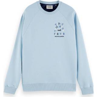 👉 Pullover l male blauw Scotch & Soda 164502 8719029687919