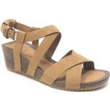 👉 Mahonia damesschoenen vrouwen bruin Teva W wedge cross strap 192410702664 192410702718