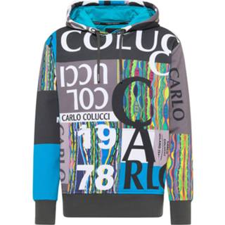 👉 Hoodie katoen l male zwart Carlo Colucci c606 4059833233860