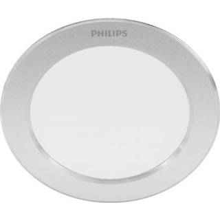 👉 Philips Led inbouwspot DiamondØ 9,5cm metaalgrijs 77805700