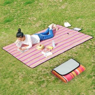 👉 Camping mat active 600D waterdichte Oxford opvouwbare doek outdoor strand picknick deken, maat: 150 * 180cm, willekeurige kleur levering