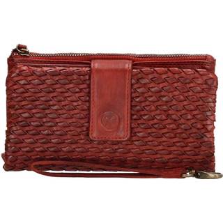 Clutch rood leer volwassenen vrouwen nederlands Hide & Stitches Clutch/Portemonnee Atlas 8717924959773
