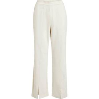 👉 Broek polyester vrouwen ecru Vila 14068865 5713787266501