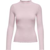 Polyester l vrouwen roze Only Pullover 15180040 onlemma 5715219503031