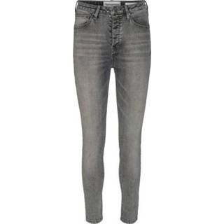 👉 Polyester vrouwen grijs Tomorrow Denim Td hepburn mom